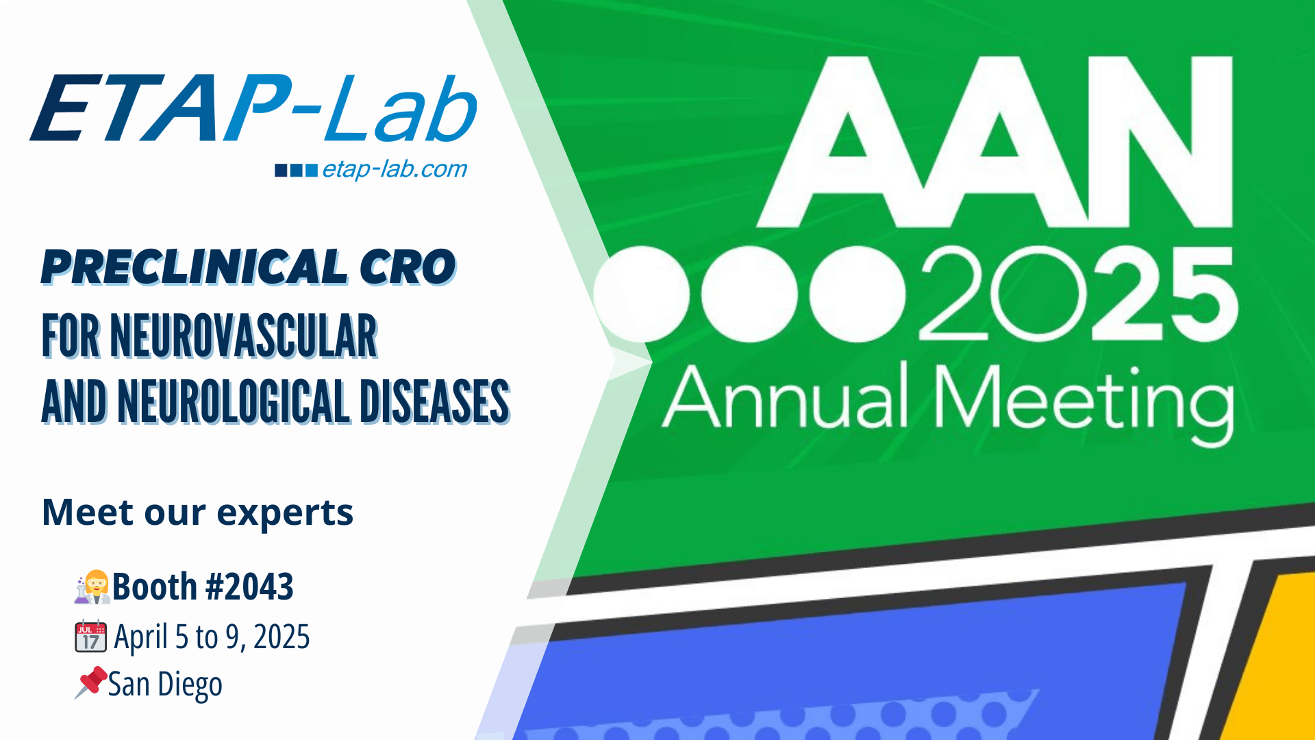See you at the AAN 2025 Annual Meeting in San Diego
