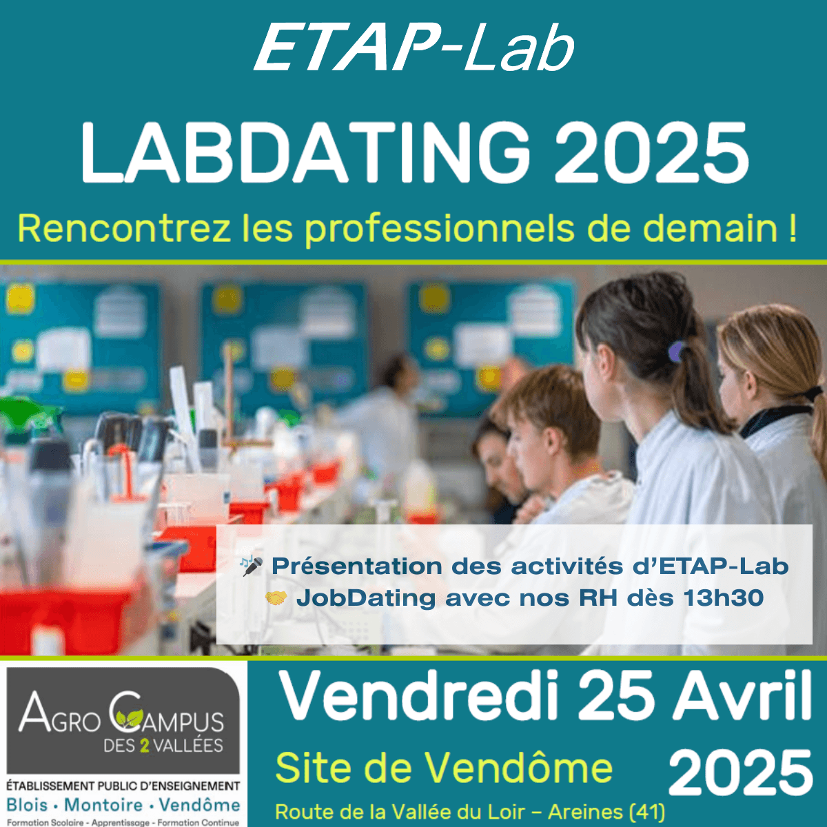 LABDATING in Vendôme – Always on the lookout for future talent!