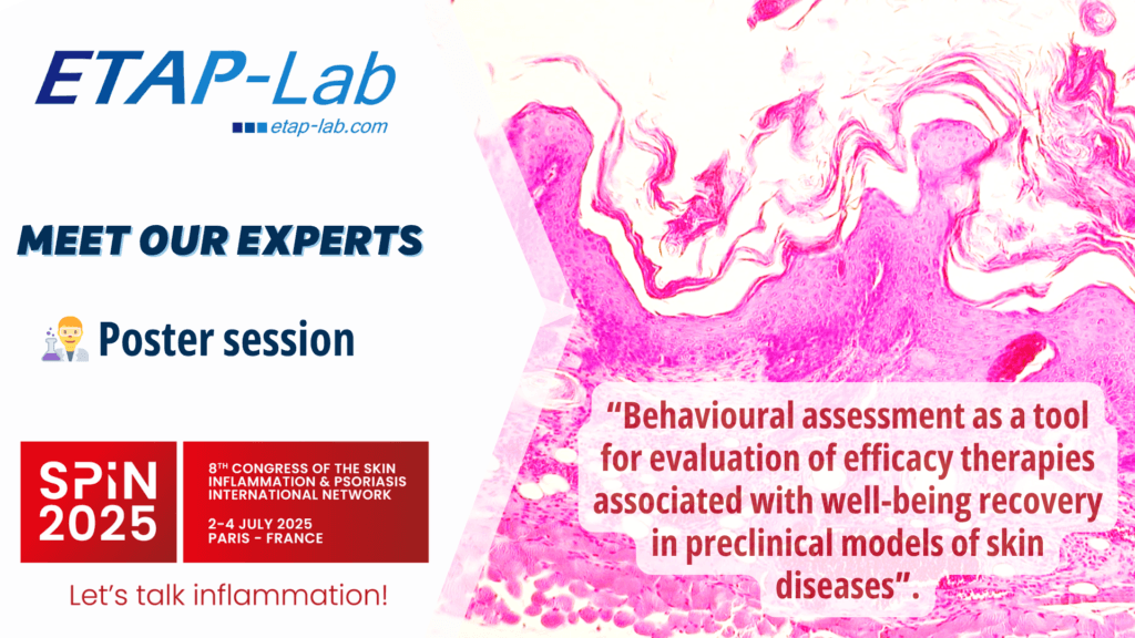 Preclinical Dermatology - Discover our Poster at SPIN 2025 Congress in Paris