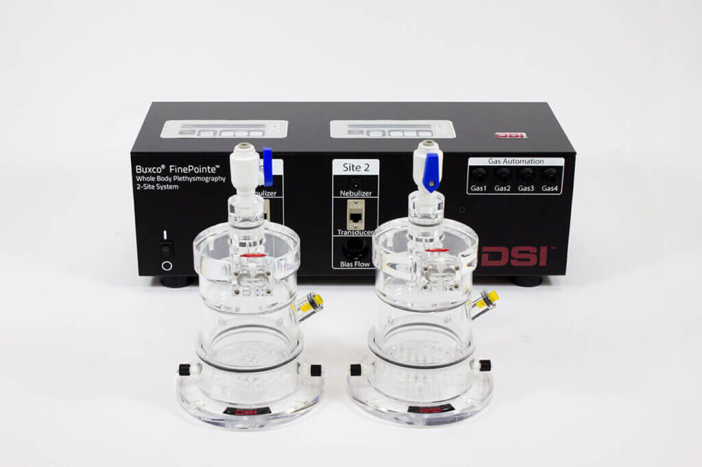 New whole-body plethysmography system (Buxco, DSITM) – fp wbp site system mouse x