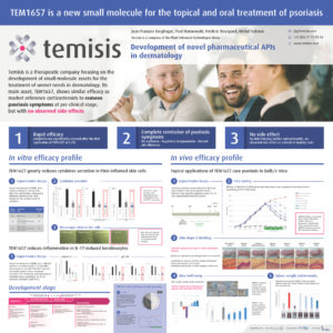 TEM1657 is a new small molecule for the topical and oral treatment of psoriasis