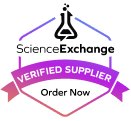 Science Exchange logo as verified supplier for the CRO