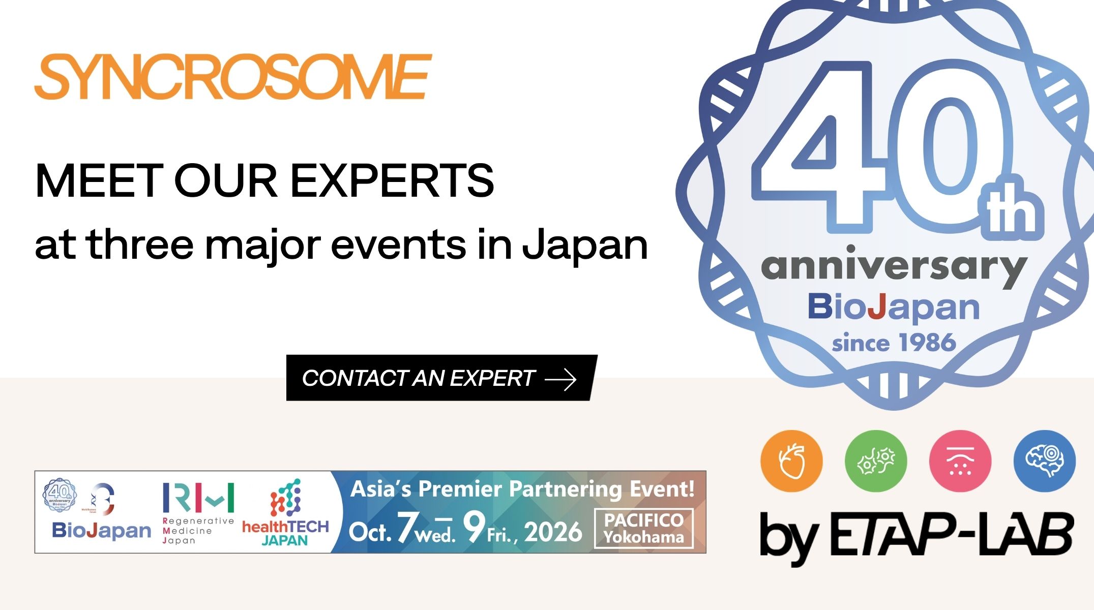 Cap sur le Japon : ETAP-LAB sélectionnée pour la mission européenne-Japon Biotech Business 2026